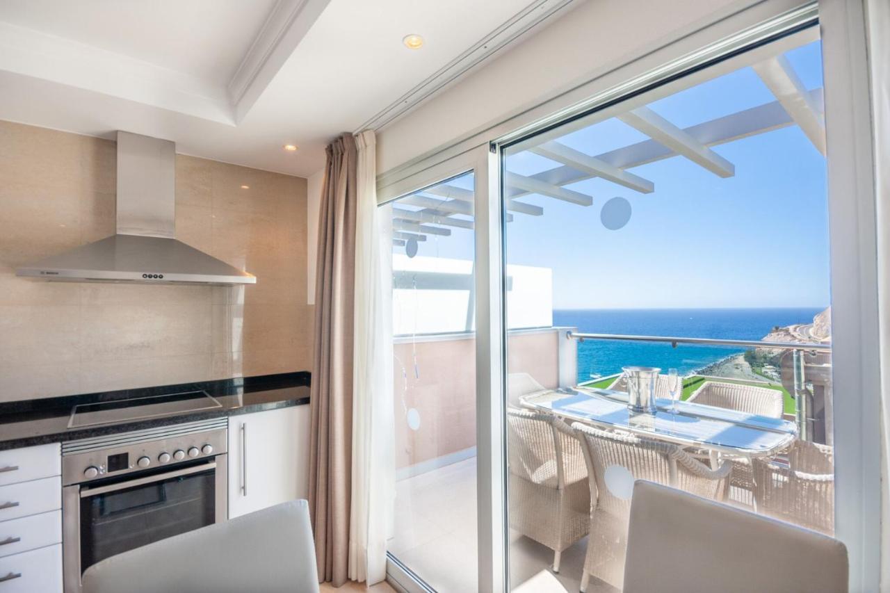 Appartamento Luxury Penthouse, Panoramic Sea View Mogán Esterno foto
